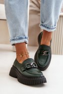 Półbuty Model Zazoo 20176 Dark Green 