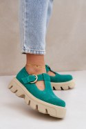 Półbuty Model Zazoo 20183 Green 