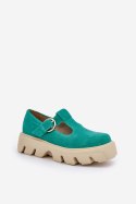 Półbuty Model Zazoo 20183 Green 