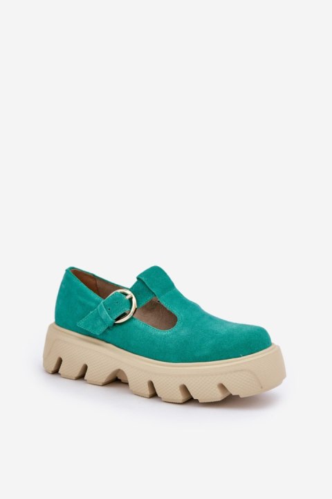 Półbuty Model Zazoo 20183 Green Półbuty Model Zazoo 20183 Green