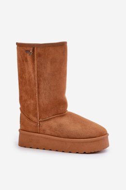Śniegowce Model Big Star OO274893 Camel 
