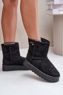 Śniegowce Model Big Star OO274898 Black 