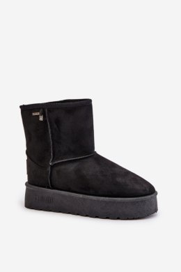 Śniegowce Model Big Star OO274898 Black 