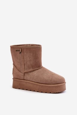 Śniegowce Model Big Star OO274A097 Beige 