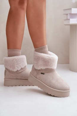 Śniegowce Model Big Star OO274A107 Light Beige 