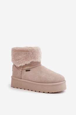 Śniegowce Model Big Star OO274A107 Light Beige 