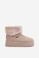 Śniegowce Model Big Star OO274A107 Light Beige 