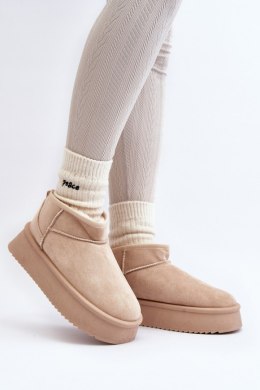 Śniegowce Model Caliksa UA-1855 Beige 