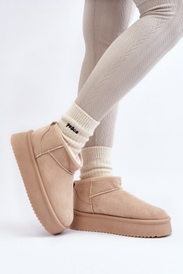 Śniegowce Model Caliksa UA-1855 Beige 