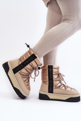 Śniegowce Model D.Franklin DFSH371006 Beige 
