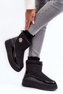 Śniegowce Model Gattea HY852 Black 