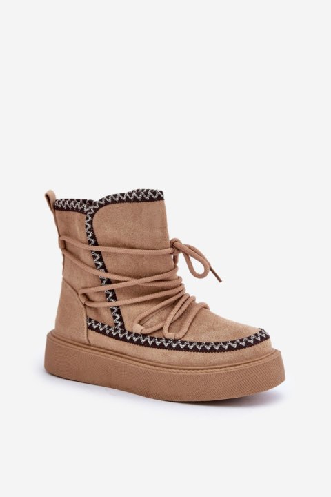 Śniegowce Model Naleris MD1094-8 Brown Śniegowce Model Naleris MD1094-8 Brown