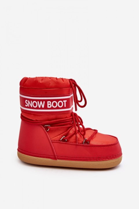 Śniegowce Model Soia NB619 Red Śniegowce Model Soia NB619 Red