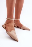 Baleriny Model Ellesara JH265 Beige 