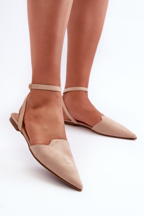 Baleriny Model Ellesara JH265 Beige Baleriny Model Ellesara JH265 Beige