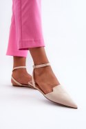 Baleriny Model Ellesara JH265 Light Beige 