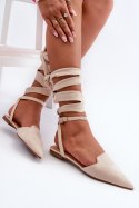 Baleriny Model Ellesara JH265 Light Beige 