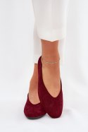 Baleriny Model Osallin QQ-202 Bordo 