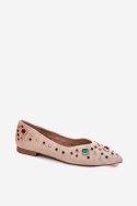 Baleriny Model Valena JH525P Beige 
