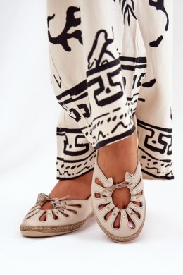 Baleriny Model Zazoo 10179 Beige 