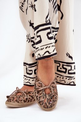 Baleriny Model Zazoo Panterka 10179 Brown 