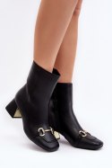 Botki Model Adinah 1063 Black 