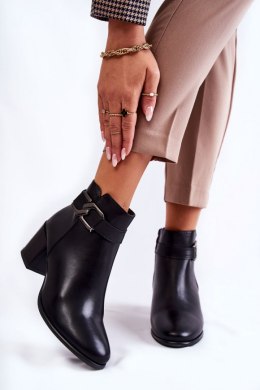 Botki Model Astrid BT604 Black 