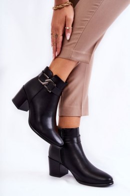 Botki Model Astrid BT604 Black 