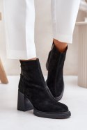 Botki Model DA CR42-106 Black 