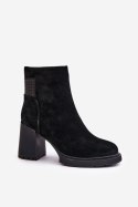 Botki Model DA CR42-106 Black 
