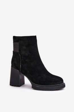 Botki Model DA CR42-106 Black 