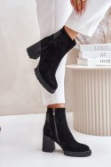 Botki Model DA CR42-106 Black 