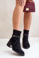 Botki Model DA MR880-027 Black 