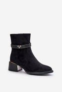 Botki Model DA MR880-027 Black 