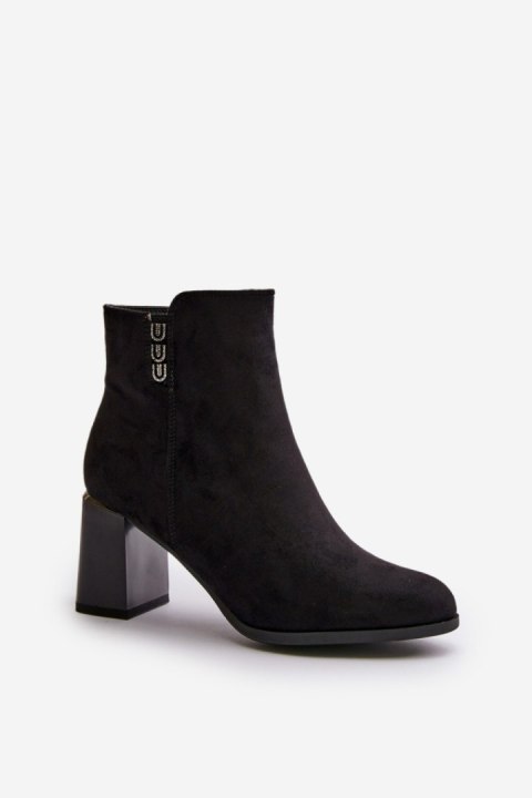 Botki Model Erillia JC103 Black Botki Model Erillia JC103 Black