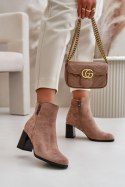 Botki Model Erillia JC103 Brown 