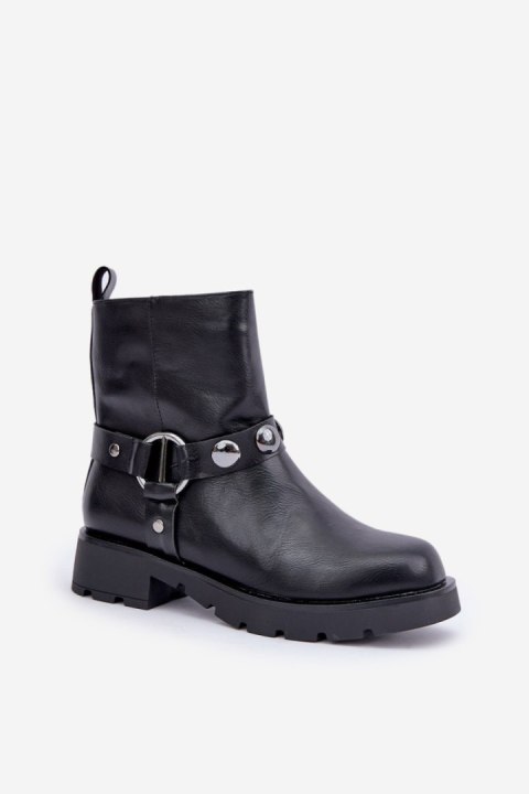 Botki Model Felilania 24BT35-7856 Black Botki Model Felilania 24BT35-7856 Black
