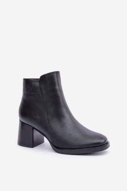 Botki Model Feliveth 24BT02-7970 Black 