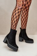 Botki Model Irissinae KE217 Black 