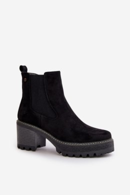 Botki Model Irissinae KE217 Black 