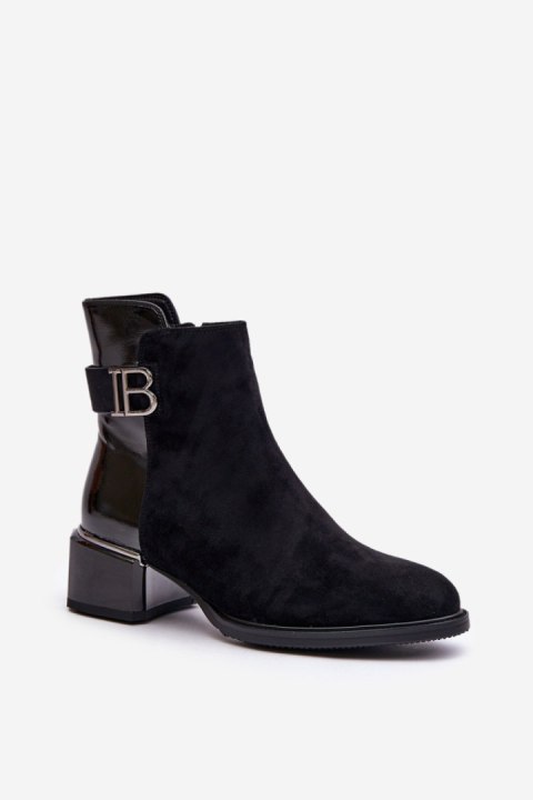 Botki Model MR880-040 Black Botki Model MR880-040 Black
