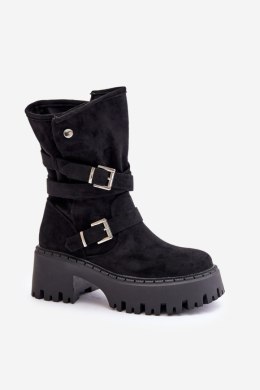 Botki Model Nerelisa QH7825 Black 