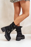Botki Model Nerelisa QH7825 Black 