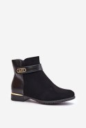 Botki Model Ravasira K-99213 Black 
