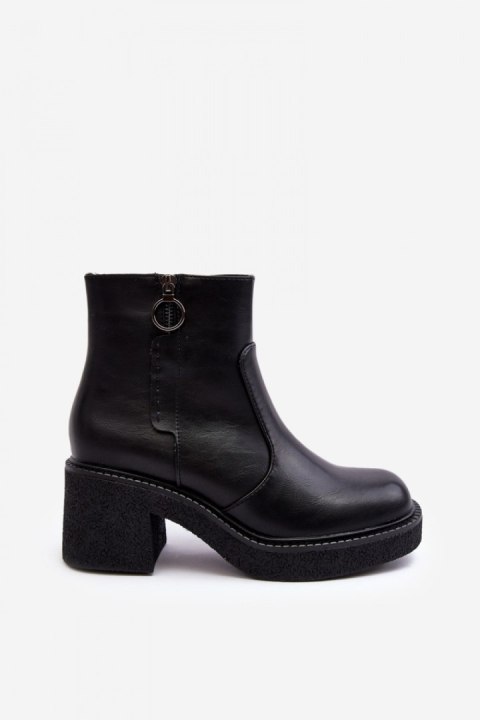 Botki Model Romella TR926 Black Botki Model Romella TR926 Black