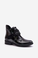 Botki Model S.Barski HY42-021 Black 