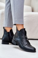 Botki Model S.Barski HY42-716 Black 