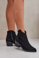 Botki Model S.Barski HY51-061 Black 