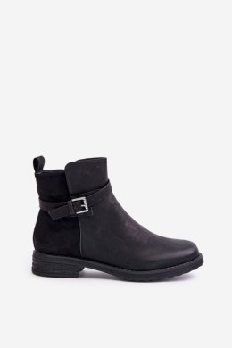 Botki Model Sabamessa 24BT35-7430 Black 