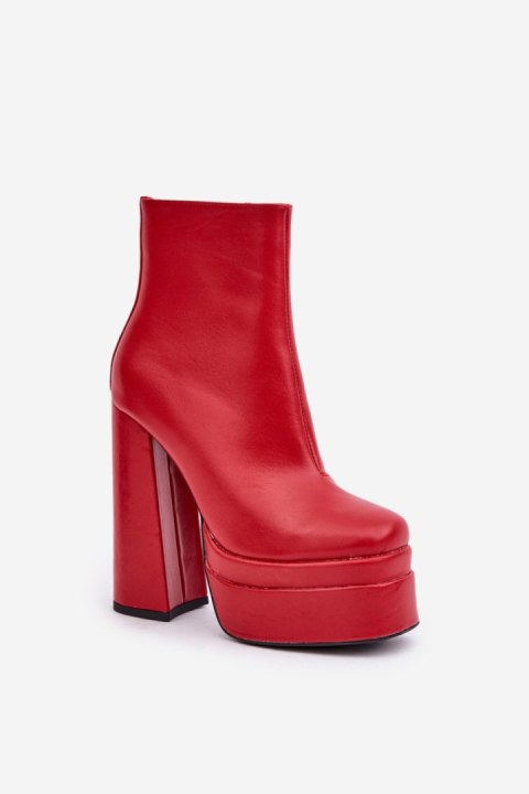 Botki Model Selahra JA-26 Red Botki Model Selahra JA-26 Red